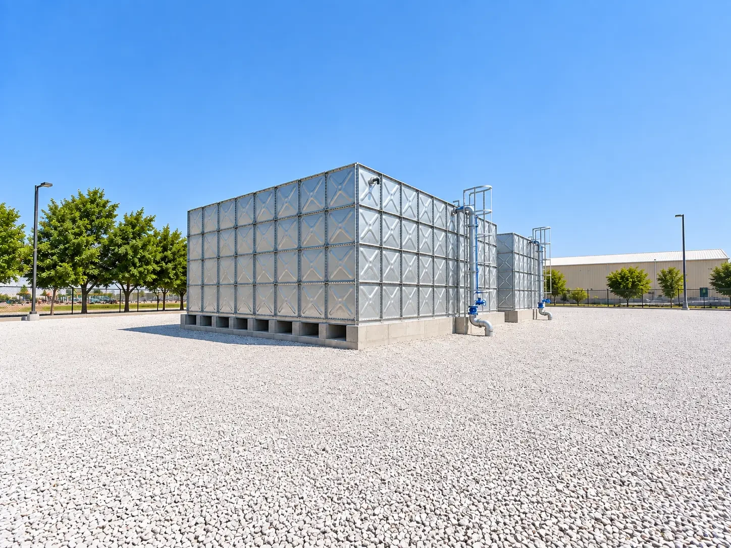HDG Steel Water Tanks